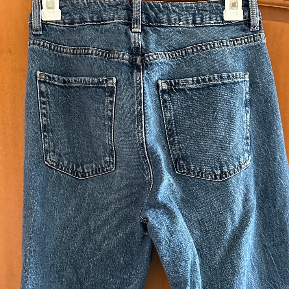 Garage Denim Blue Mom High Rise Jeans Size 3 - Picture 3 of 8